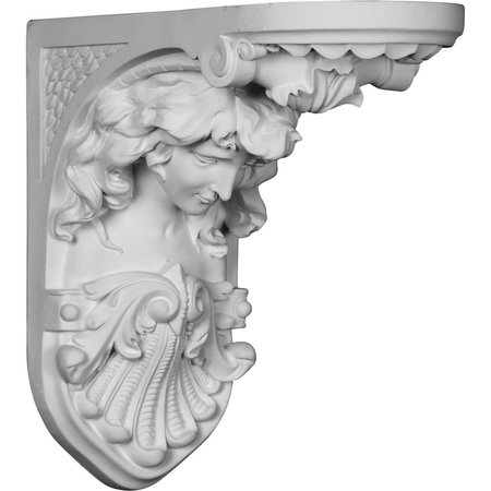 EKENA MILLWORK 5"W x 10"D x 10"H Hestia Corbel COR05X10X10HE